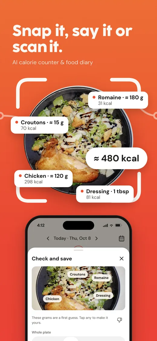 Calsa app screen